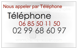 Nous appeler par Téléphone